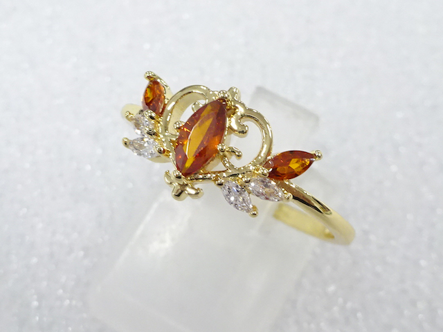 CRYSTAL FASHION RING / JP SIZE 18